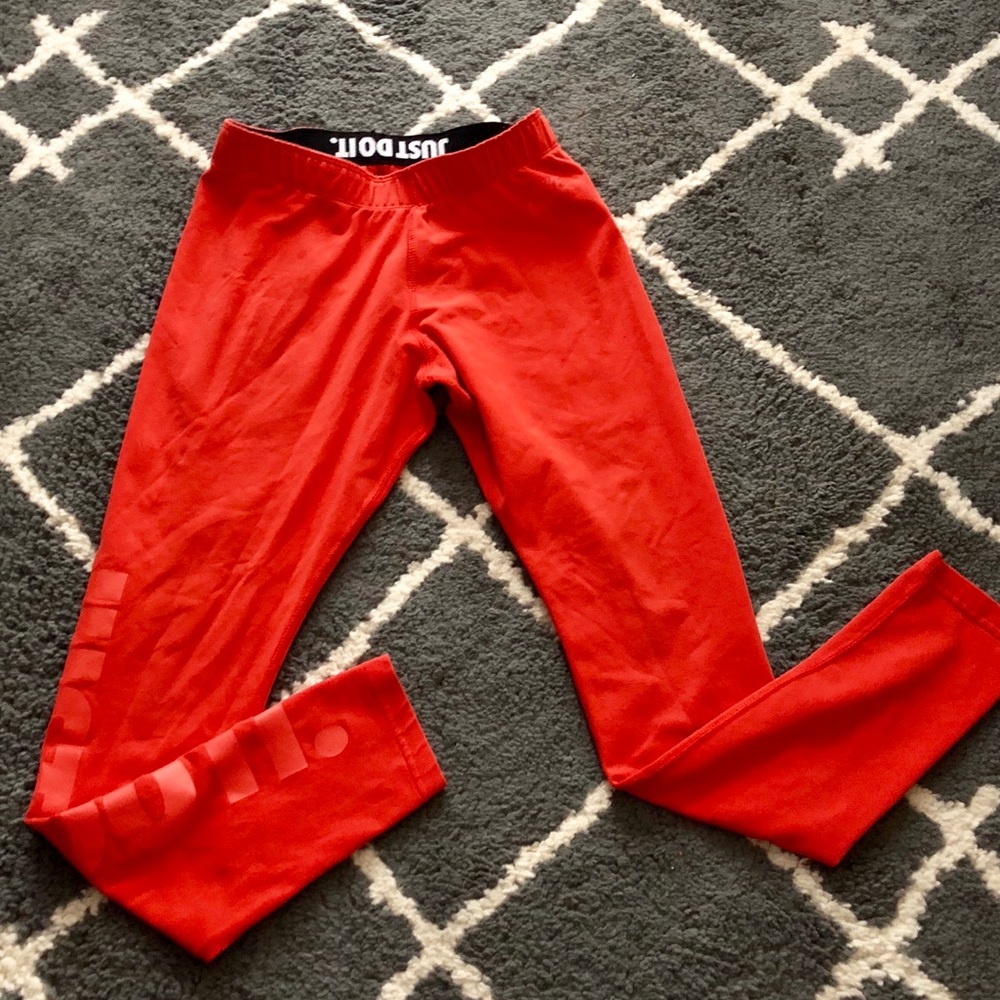 Nike Leg-a-see Orange Tights